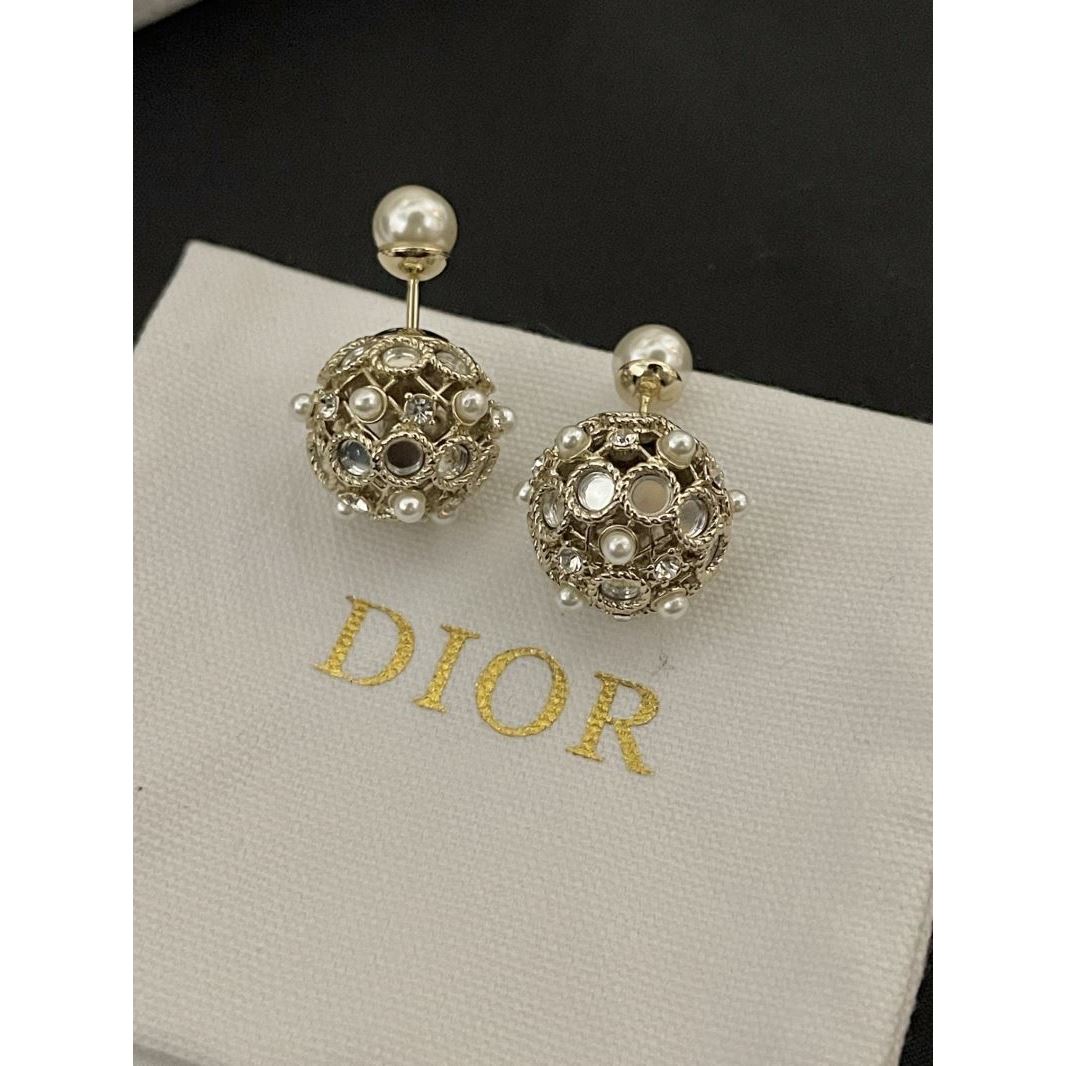 Christian Dior Earrings - Click Image to Close